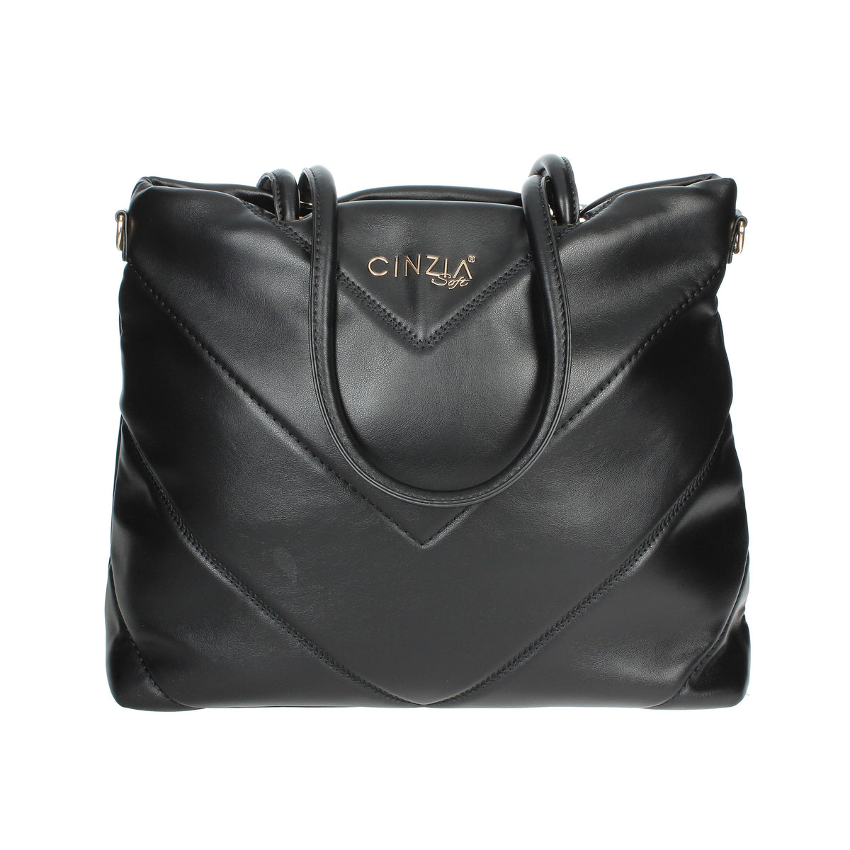 CINZIA SOFT Donna Borsa a spalla ABEG204 Nero