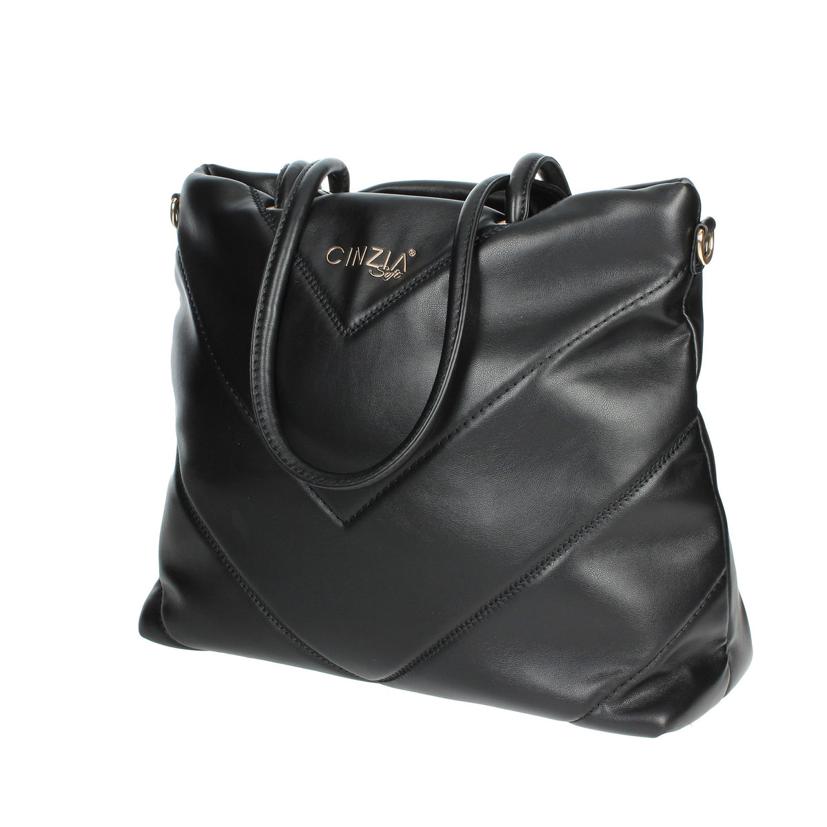CINZIA SOFT Donna Borsa a spalla ABEG204 Nero