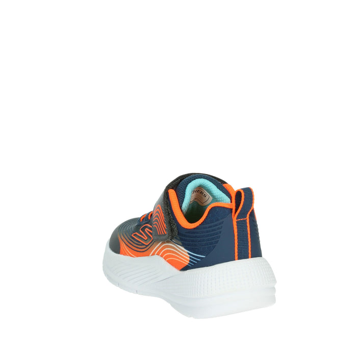 SKECHERS Bambini e ragazzi Sneakers bassa 403926L Blu/Arancione