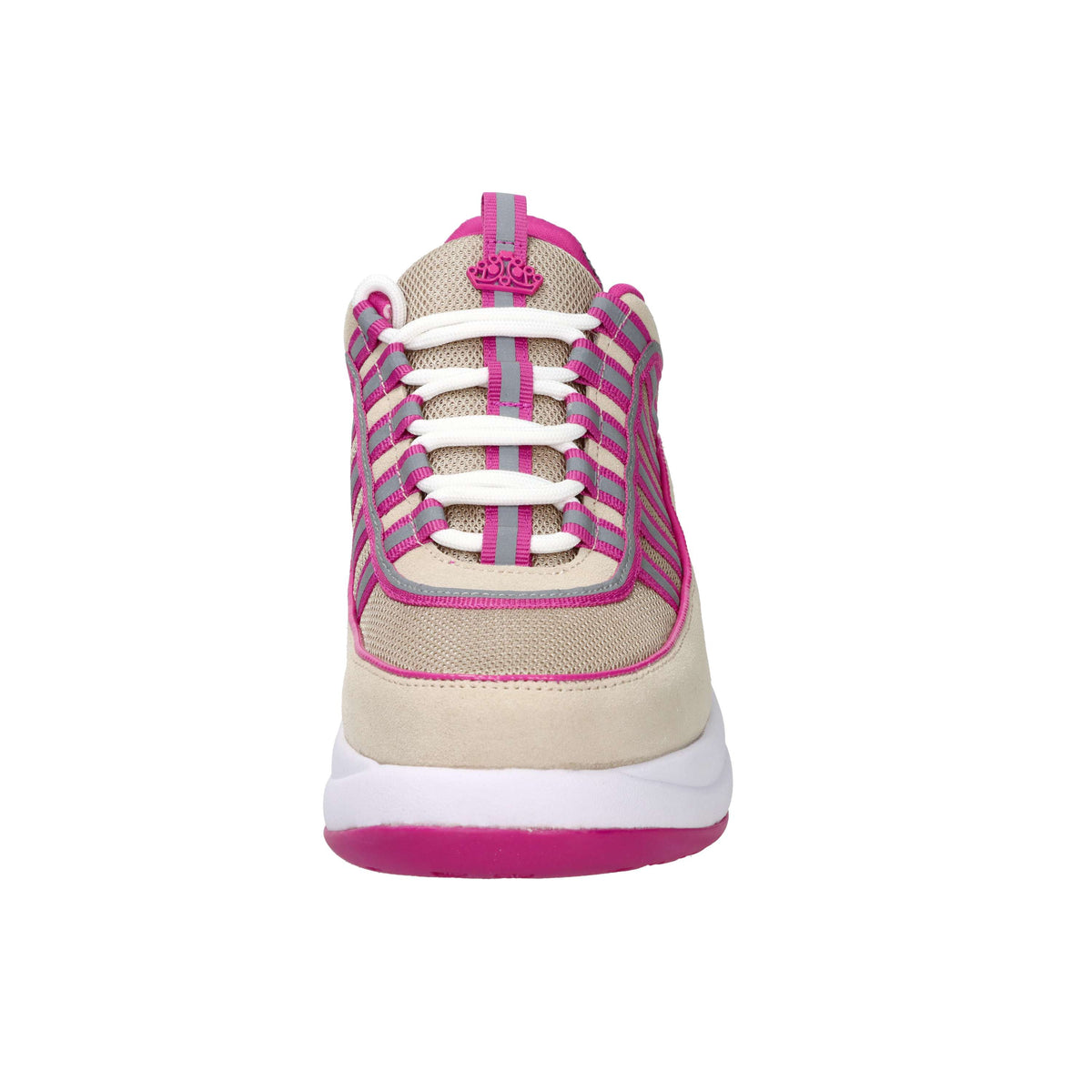 Fornarina Donna Sneakers UP Beige/Fucsia