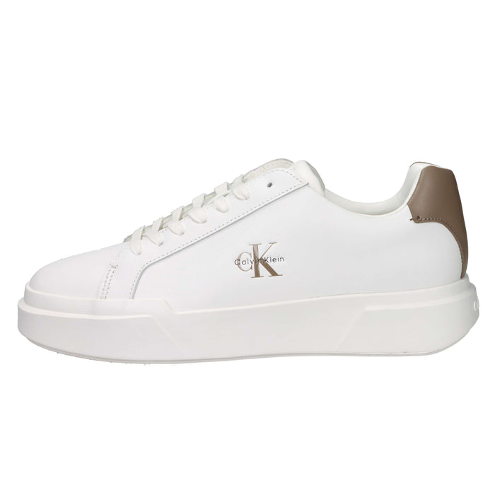 Calvin Klein Men Sneakers YM0YM01344 White/Beige
