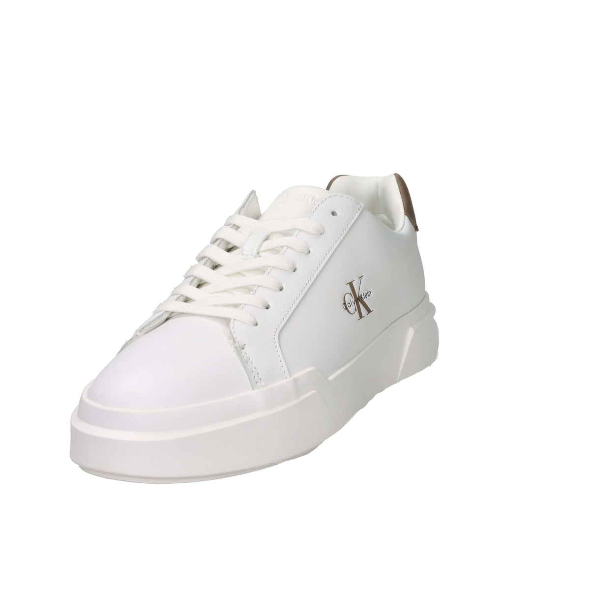 Calvin Klein Men Sneakers YM0YM01344 White/Beige