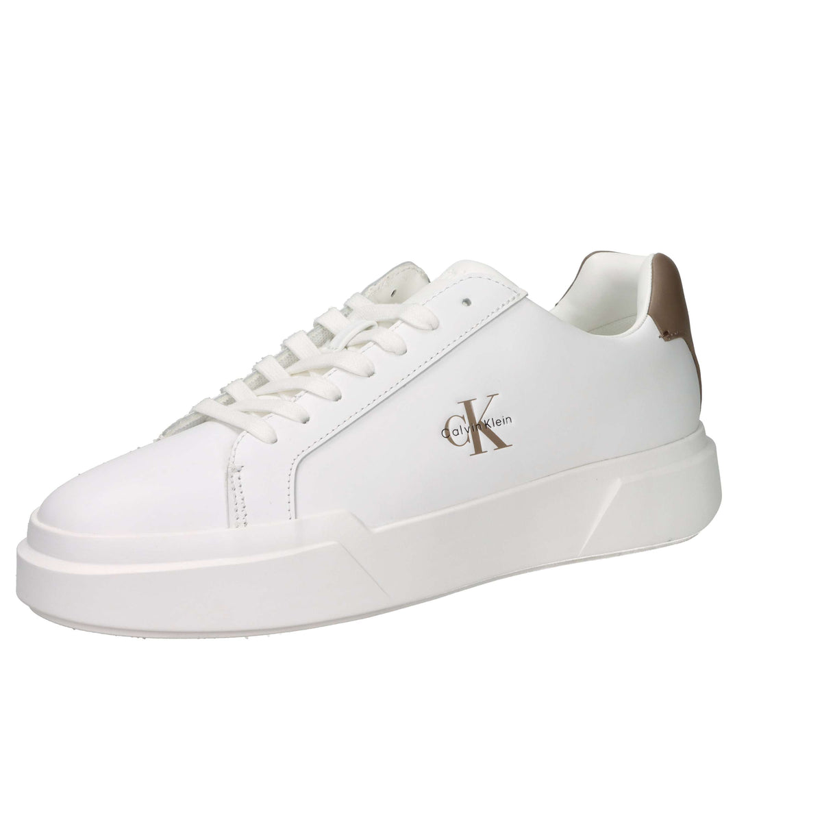 Calvin Klein Men Sneakers YM0YM01344 White/Beige