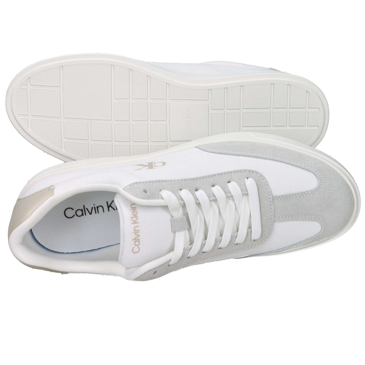 Calvin Klein Men Sneakers HM0HM02236 White/Beige