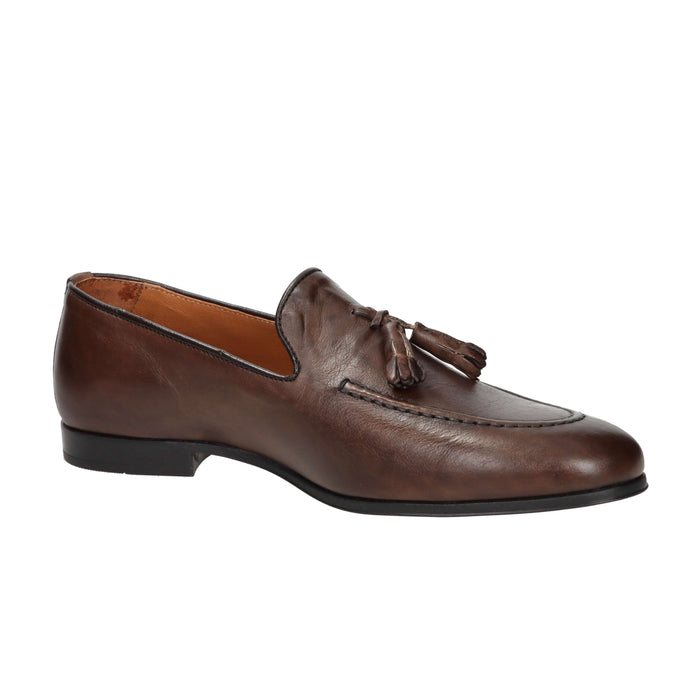 Exton Uomo Mocassino 1164 Marrone