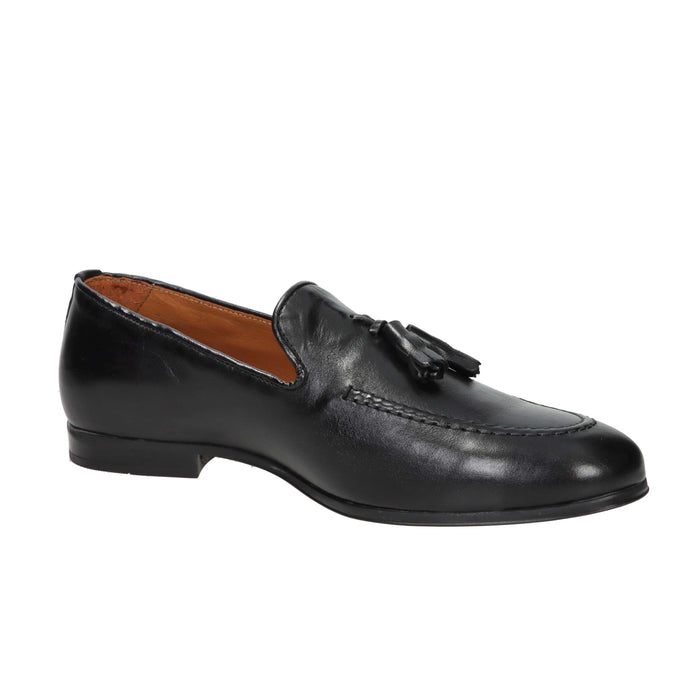 Exton Homme Mocassin 1164 Noir