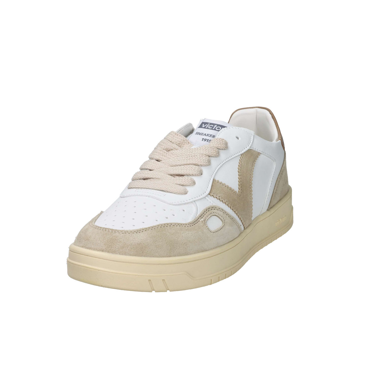 Victoria Unisexe adulte Sneakers 1257136 Blanc/Beige