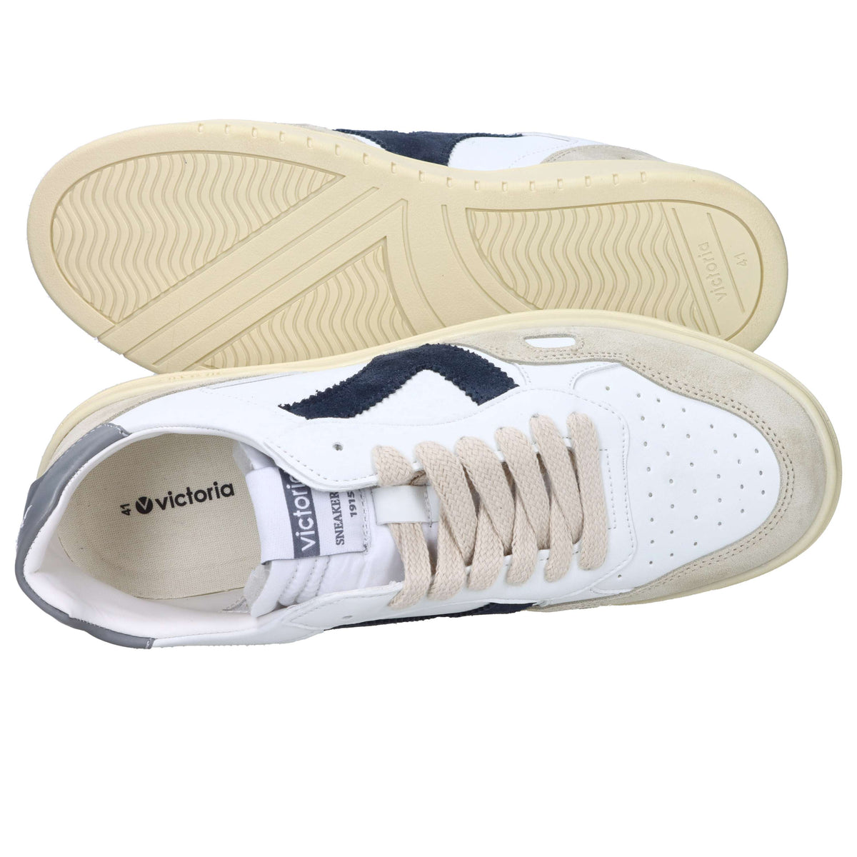 Victoria Uomo Sneakers 1257101 Bianco/Blu