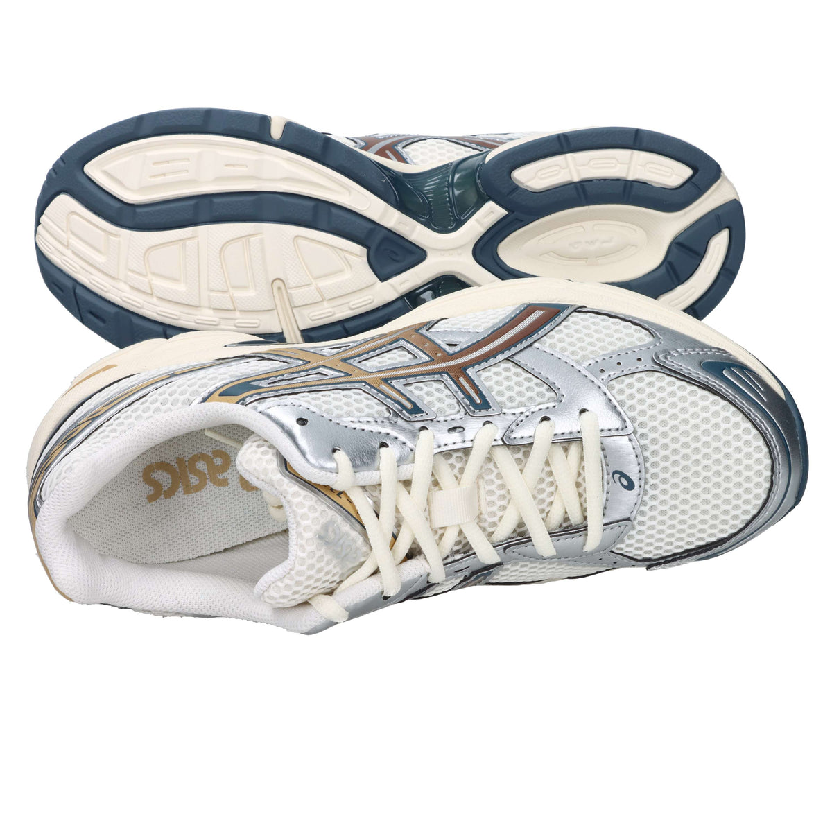 Asics Homme Sneakers 1203A609 Beige/Bleu