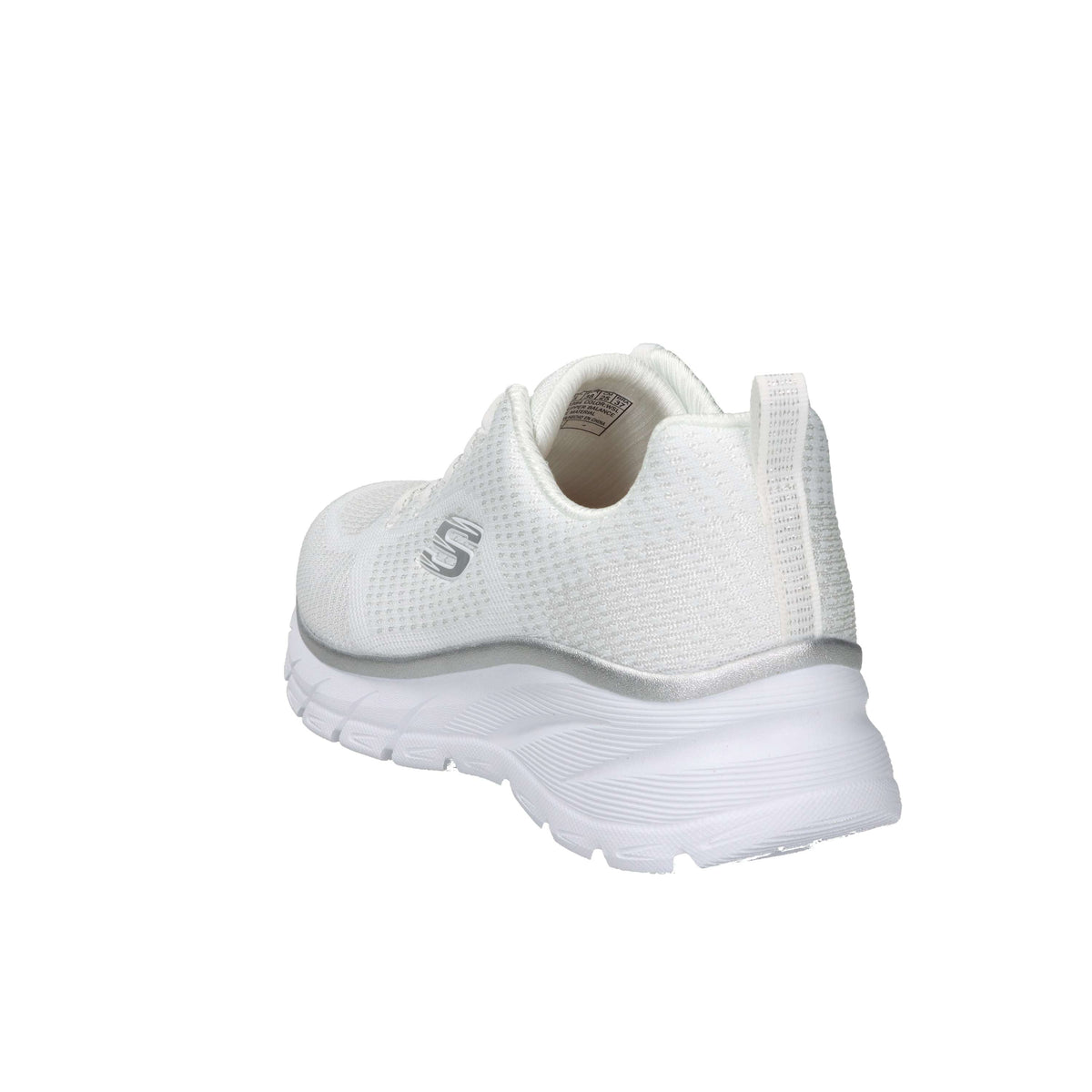 Skechers Donna Sneakers 150384 Bianco/Argento
