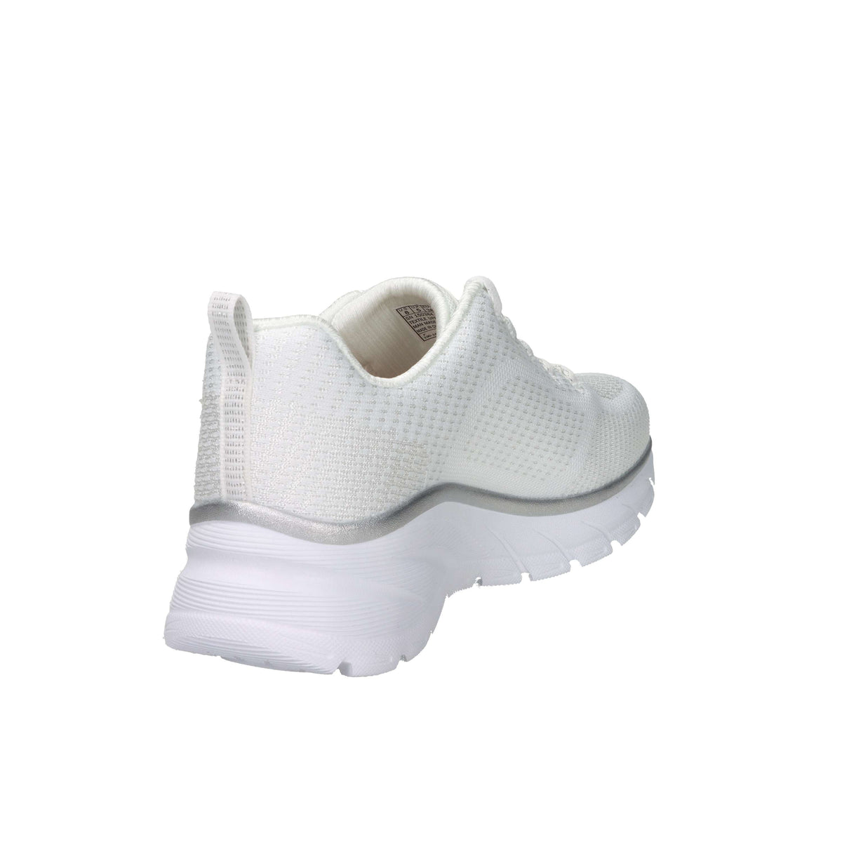 Skechers Donna Sneakers 150384 Bianco/Argento