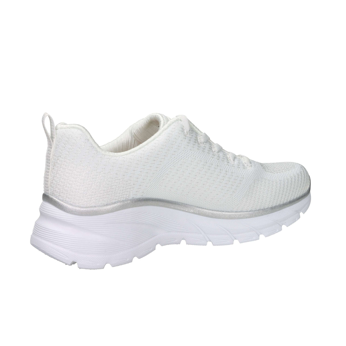 Skechers Donna Sneakers 150384 Bianco/Argento