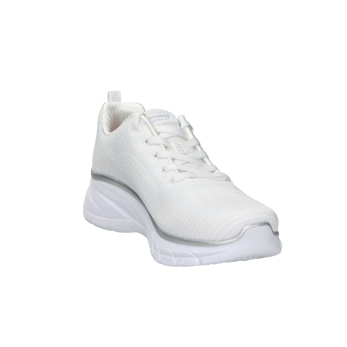 Skechers Donna Sneakers 150384 Bianco/Argento