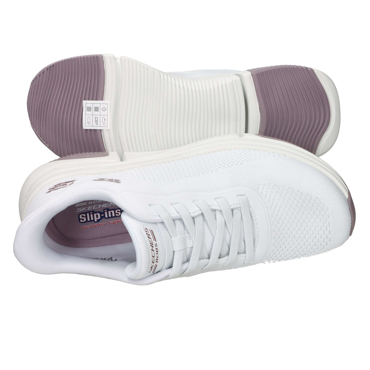 Skechers Donna Slip on 117587 Bianco