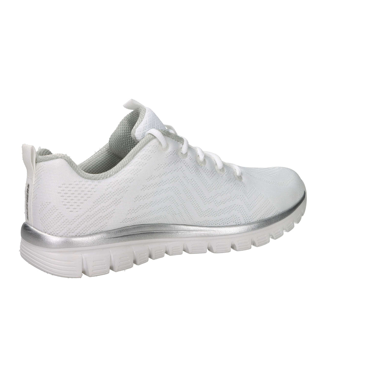 Skechers Donna Sneakers 12615 Bianco/Argento