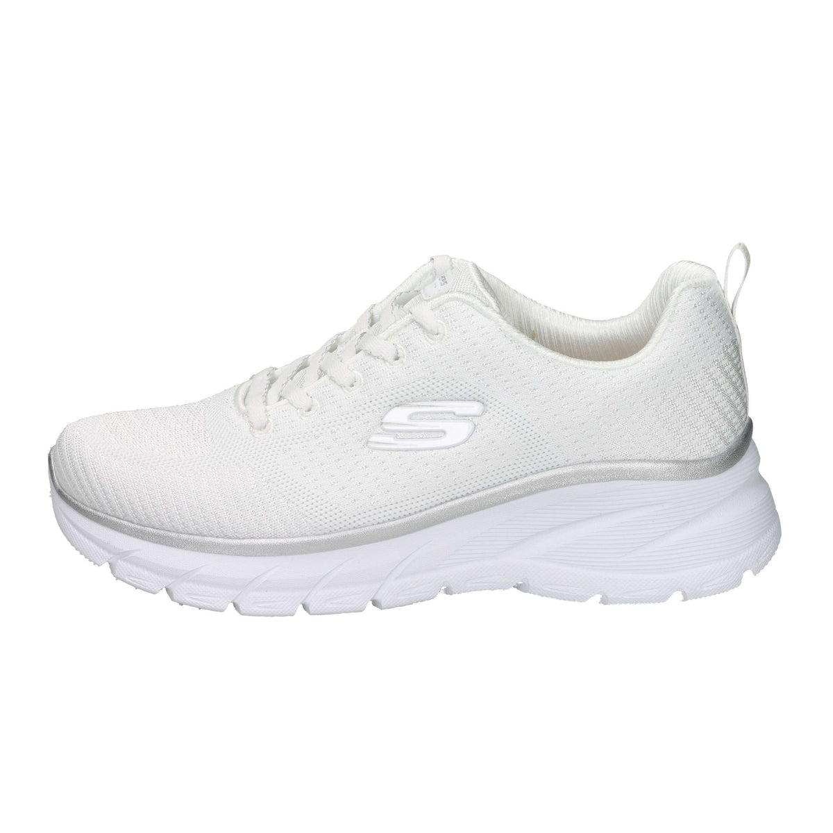 SKECHERS Donna Sneakers 150384 Bianco/Argento
