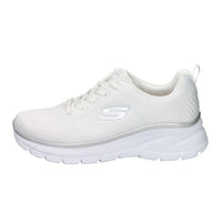 SKECHERS Donna Sneakers 150384 Bianco/Argento