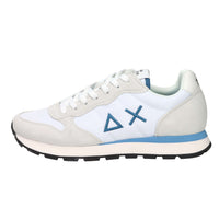 SUN68 Uomo Sneakers Z36101 Bianco/Azzurro