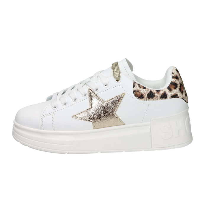 Shop Art Donna Sneakers SASS261303 Bianco/Oro