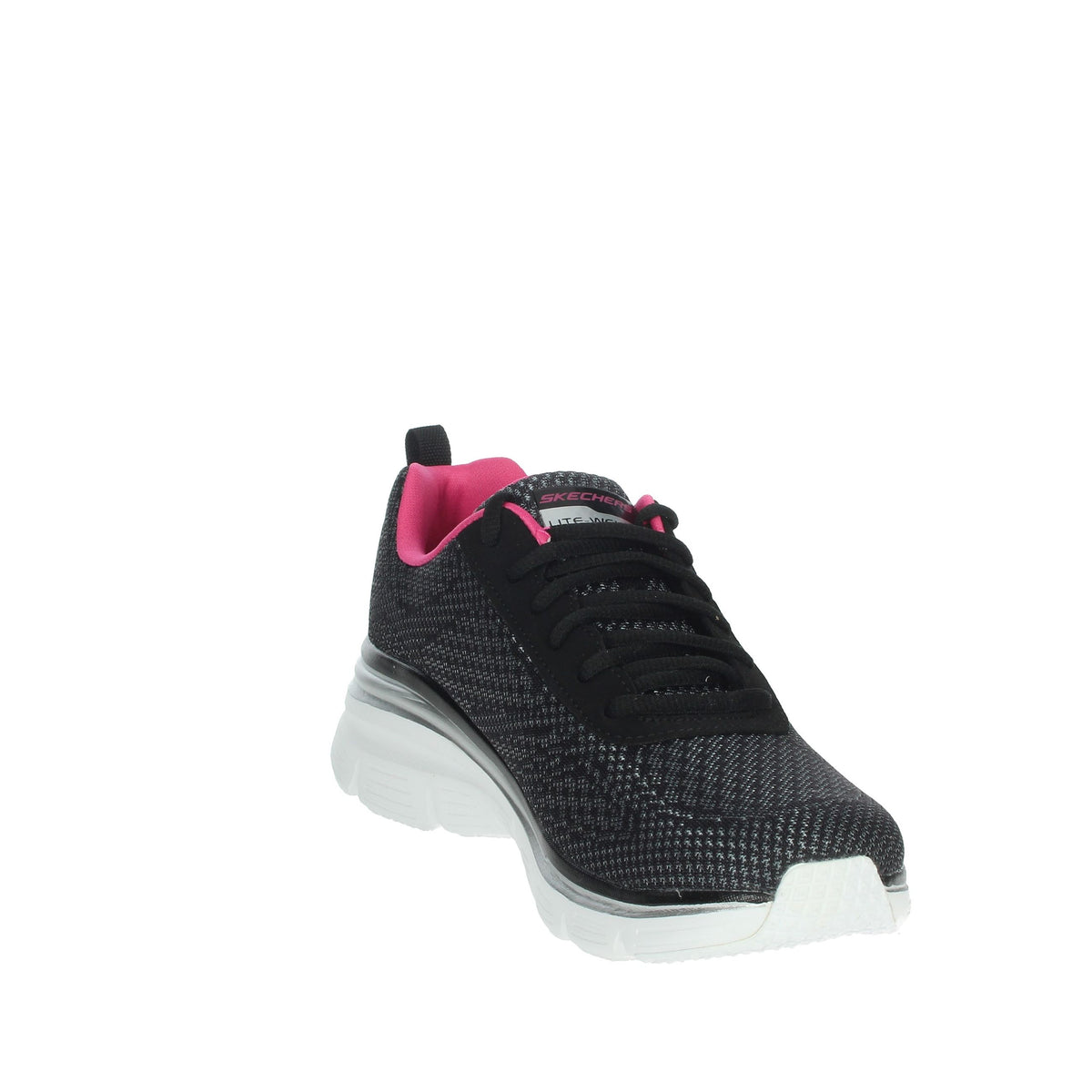 SKECHERS Donna Sneakers 12719 Nero/Fuxia