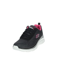 SKECHERS Donna Sneakers 12719 Nero/Fuxia
