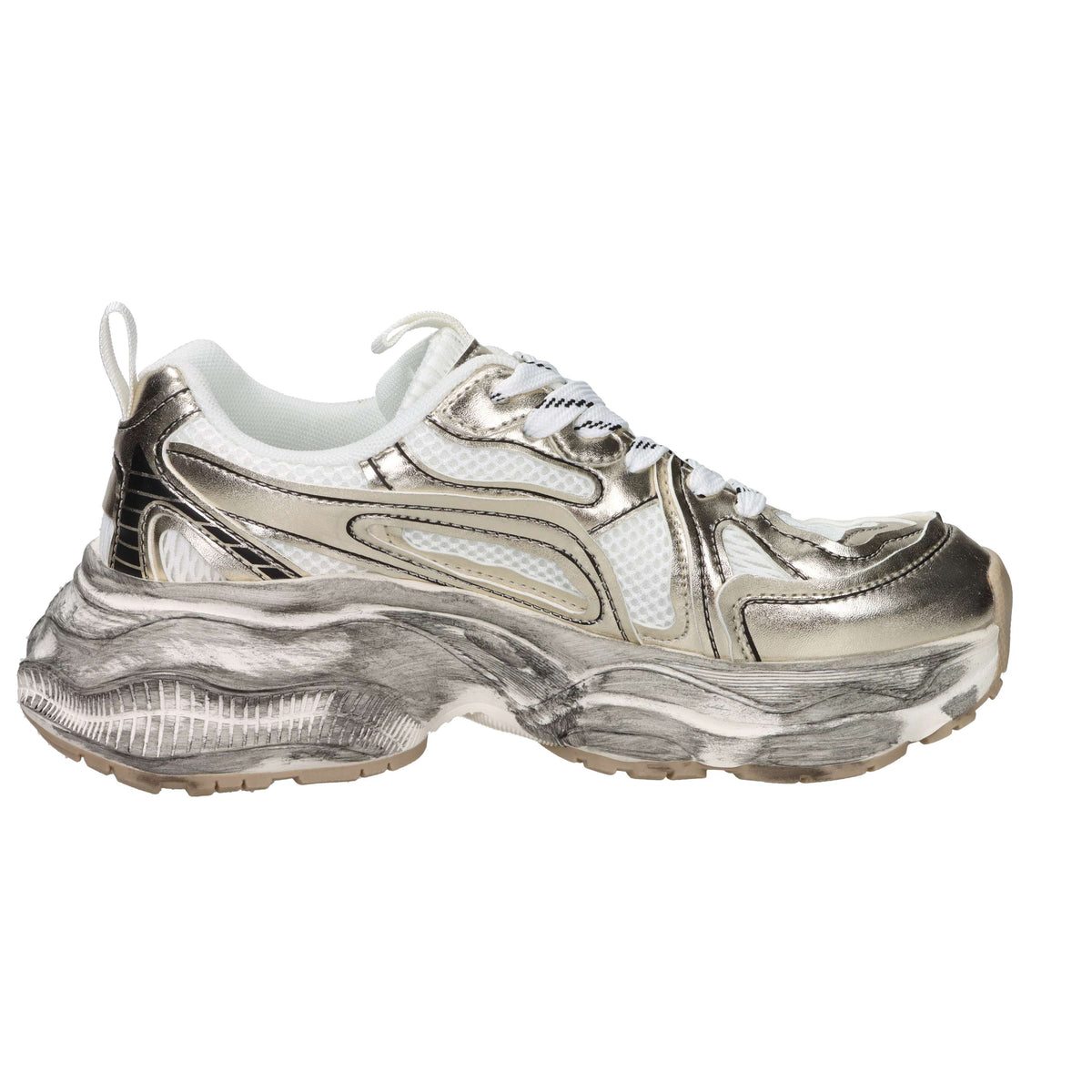 Shop Art Femme Sneakers SASS261338 Blanc/Or
