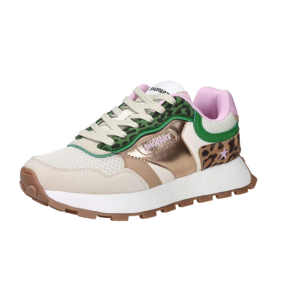 Shop Art Donna Sneakers SASS261321 Beige