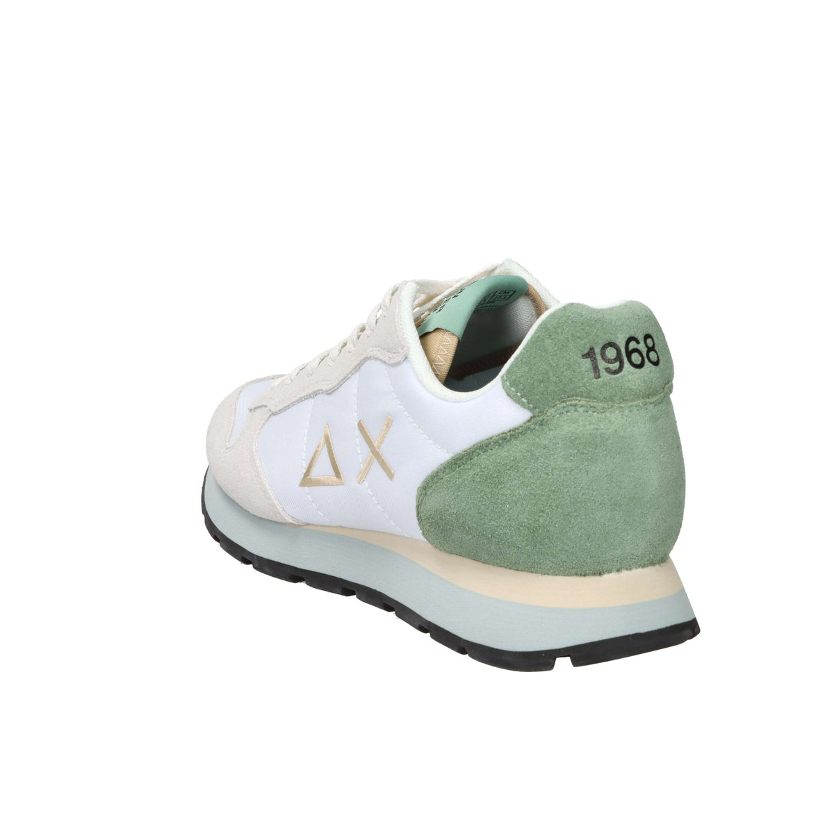 Sun68 Herren Sneakers Z36106 Weiß/Grün