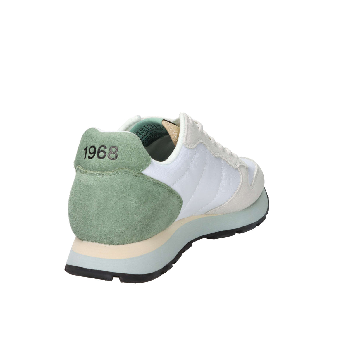 Sun68 Homme Baskets Z36106 Blanc/Vert