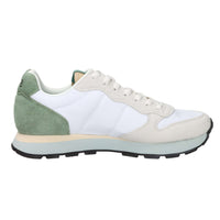 Sun68 Homme Baskets Z36106 Blanc/Vert