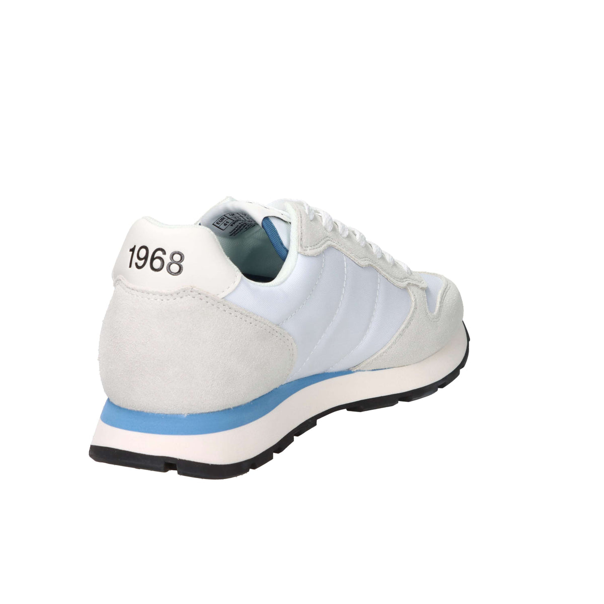 Sun68 Hombre Zapatillas Z36101 Blanco/Azul claro