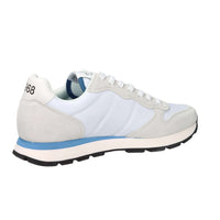 Sun68 Hombre Zapatillas Z36101 Blanco/Azul claro
