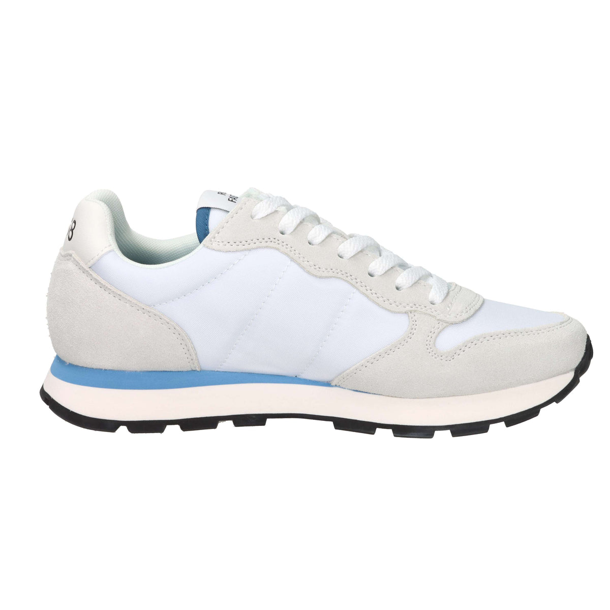 Sun68 Hombre Zapatillas Z36101 Blanco/Azul claro