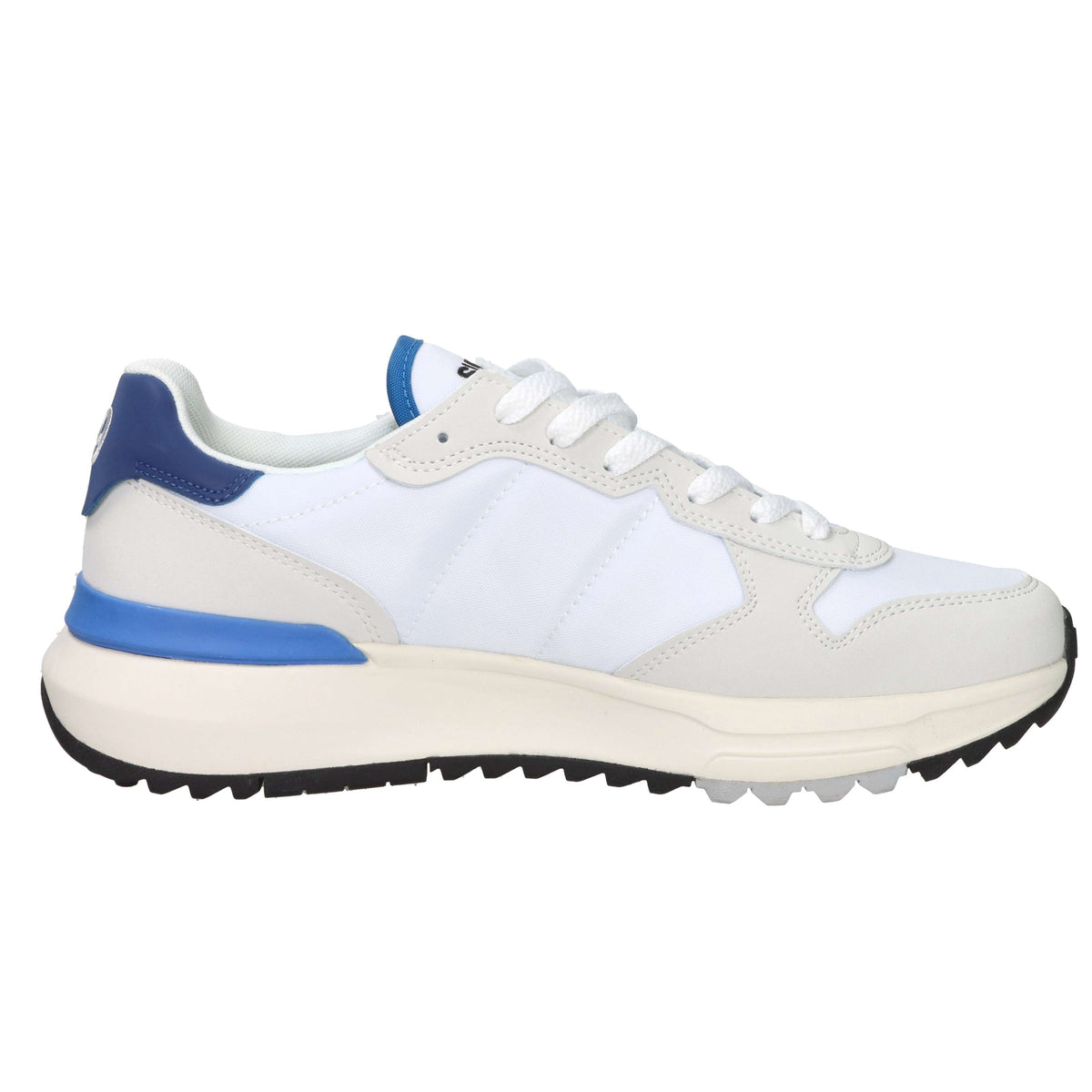 Sun68 Homme Baskets Z36121 Blanc/Bleu clair