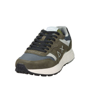Sun68 Homme Baskets Z36127 Vert militaire