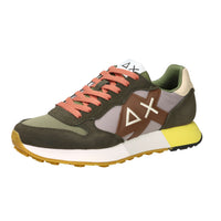 Sun68 Homme Baskets Z36116 Vert militaire