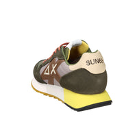 Sun68 Homme Baskets Z36116 Vert militaire
