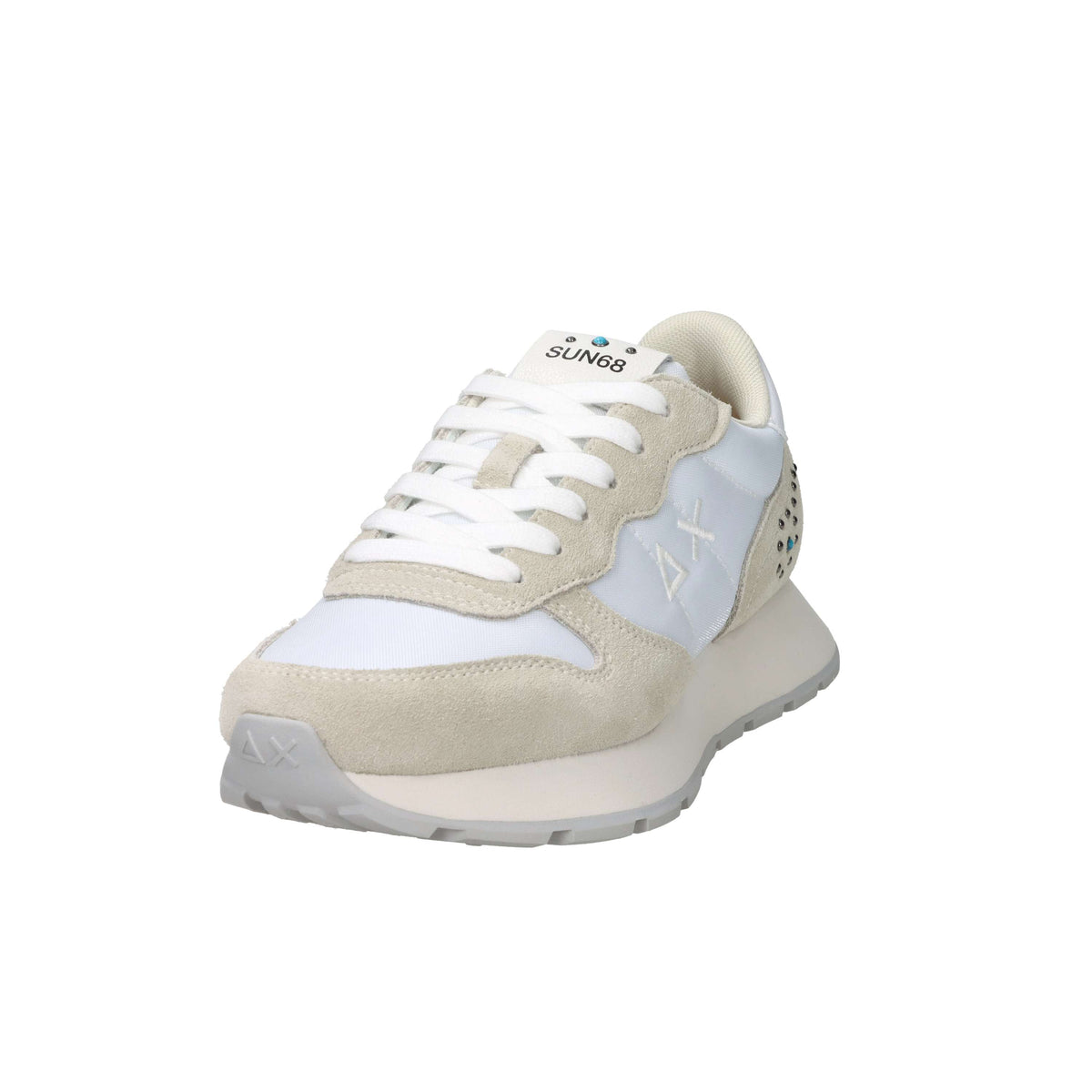 Sun68 Femme Baskets Z36205 Blanc
