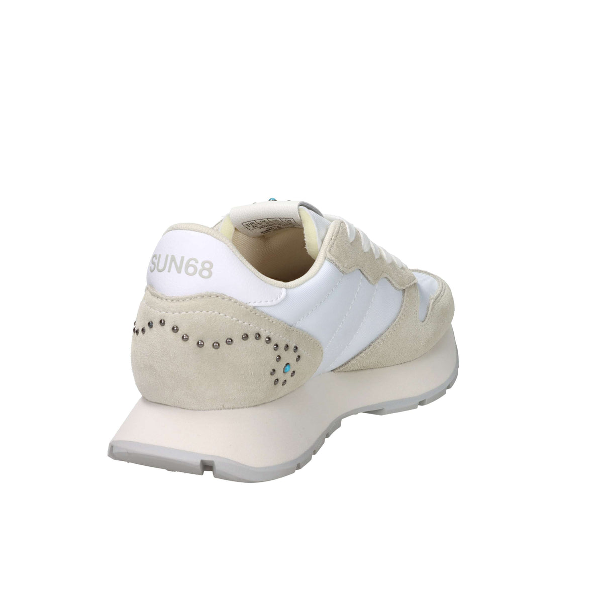 Sun68 Femme Baskets Z36205 Blanc