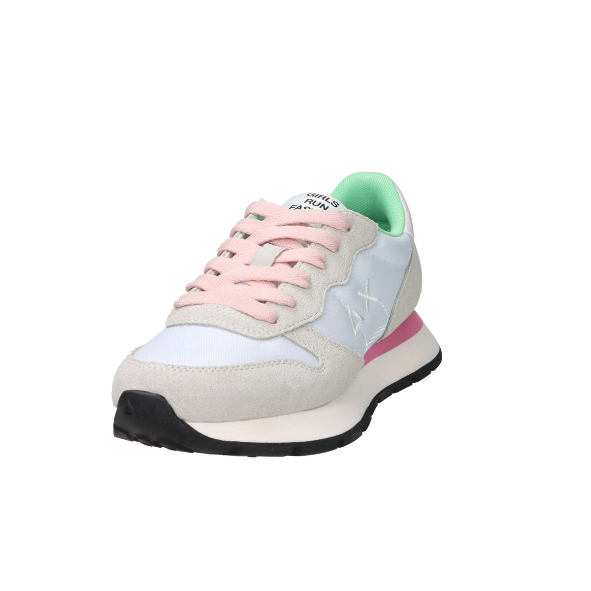 Sun68 Femme Baskets Z36201 Blanc/Rose