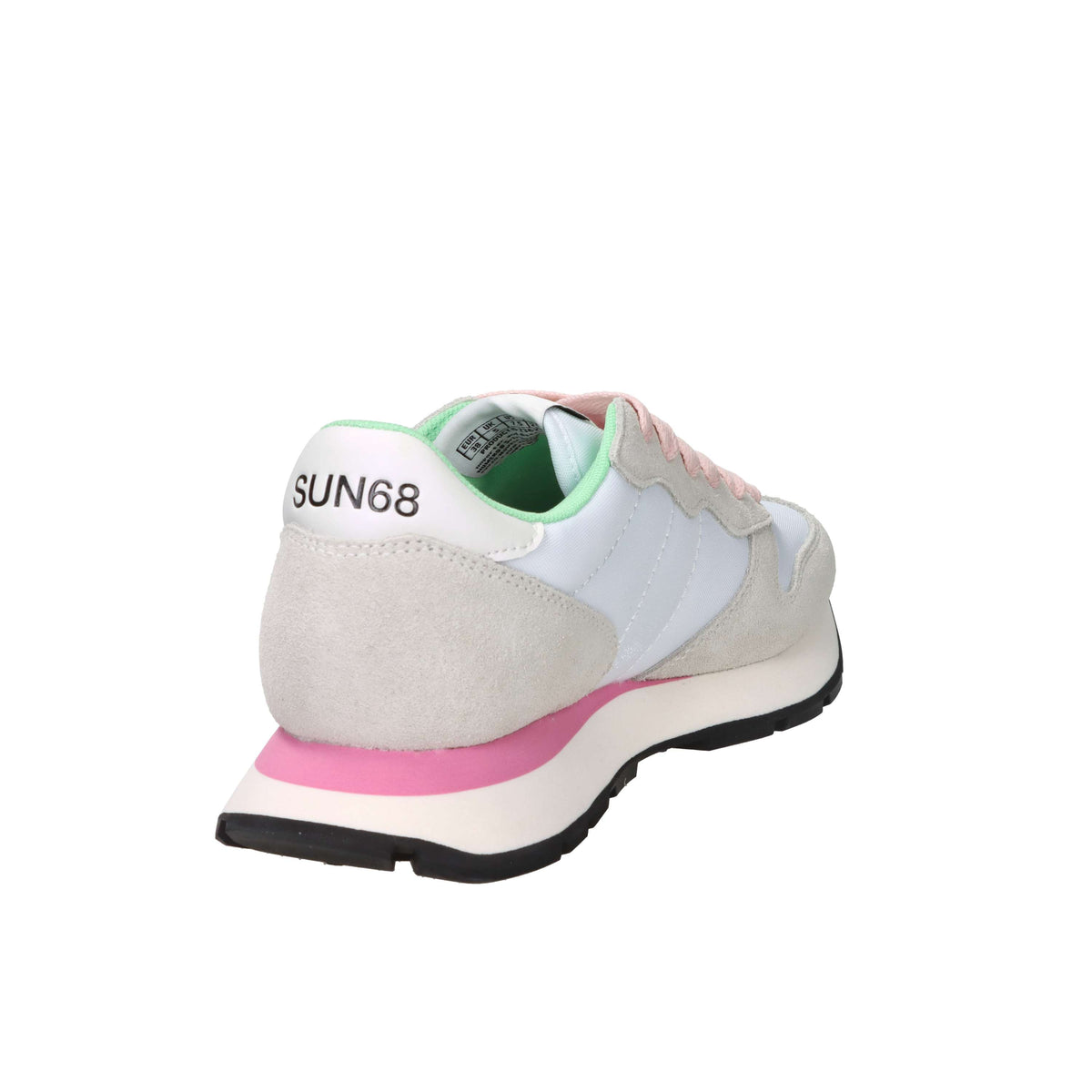 Sun68 Femme Baskets Z36201 Blanc/Rose
