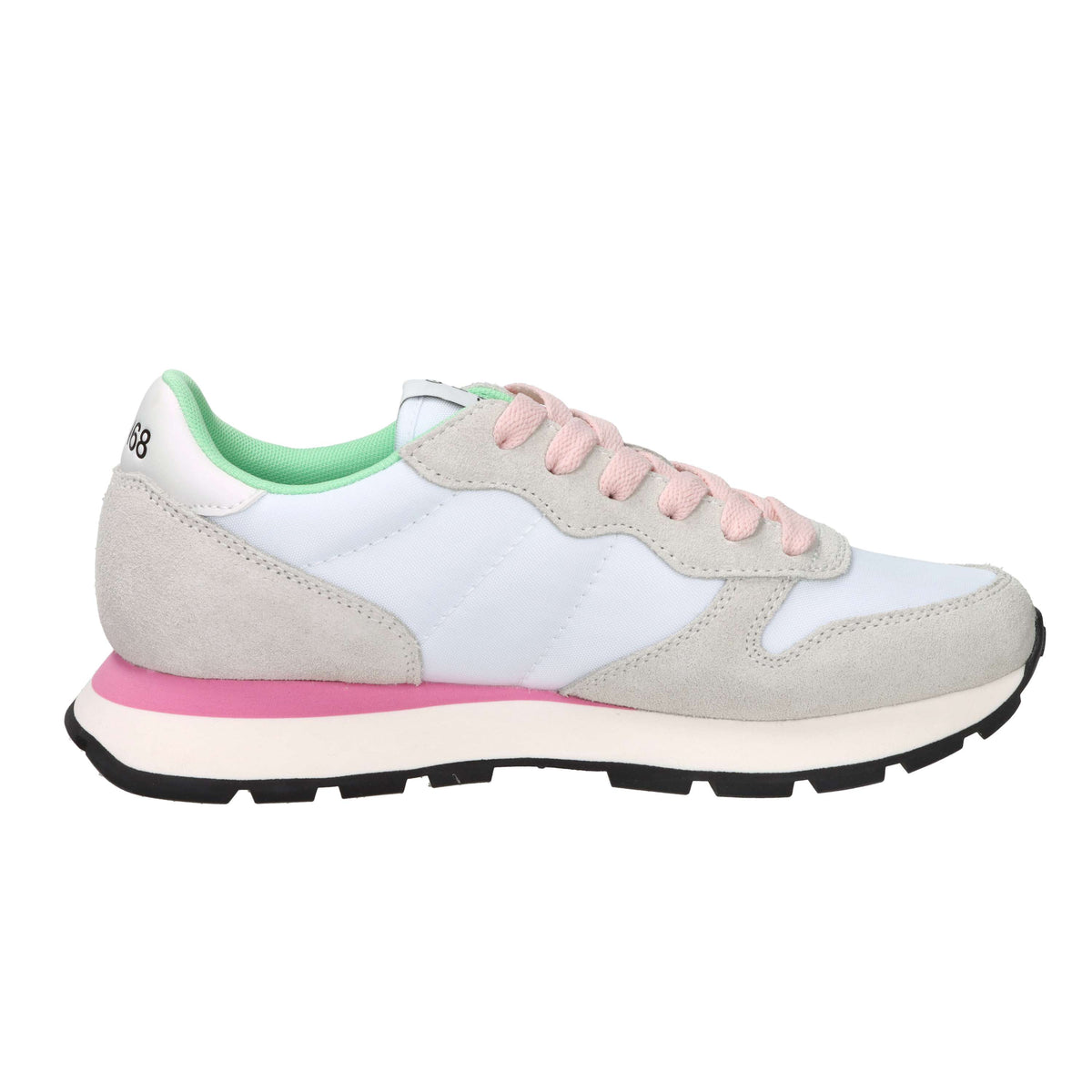 Sun68 Femme Baskets Z36201 Blanc/Rose