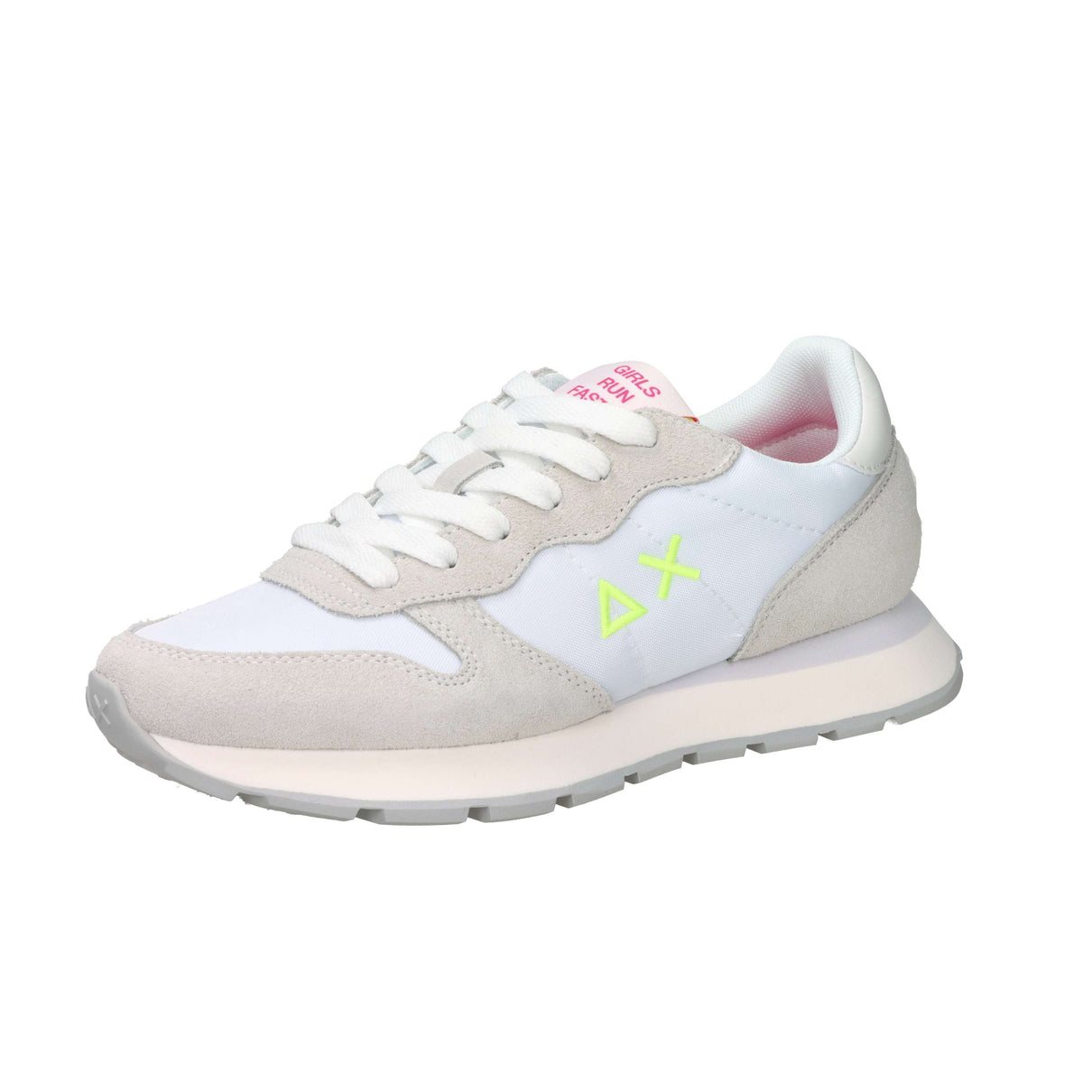 Sun68 Femme Baskets Z36201 Blanc/Fuchsia