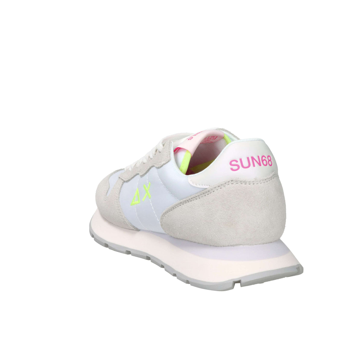 Sun68 Femme Baskets Z36201 Blanc/Fuchsia