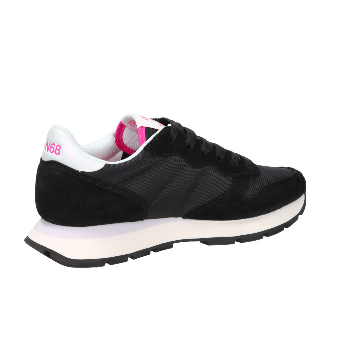 Sun68 Femme Baskets Z36201 Noir/Fuchsia