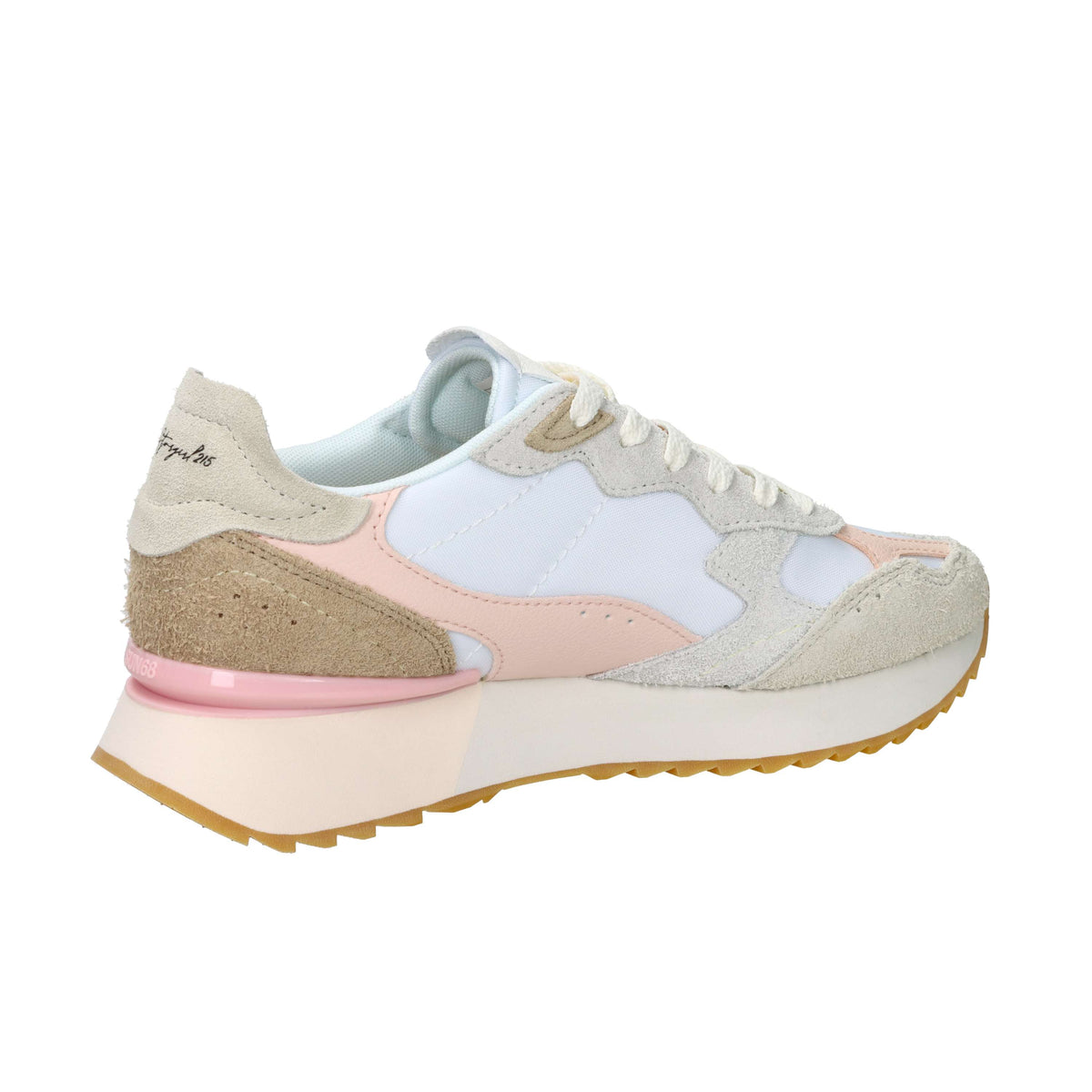 Sun68 Women's Sneakers Z36215 White/Pink
