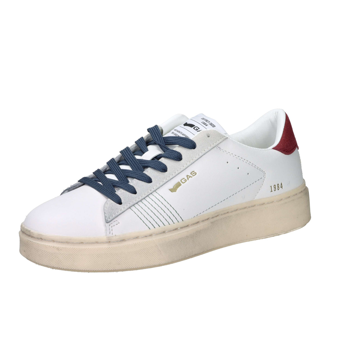 Gas Men Sneakers GAM614506 White/Red