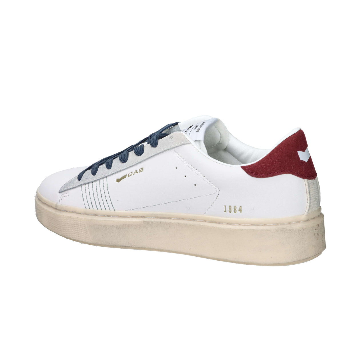 Gas Men Sneakers GAM614506 White/Red