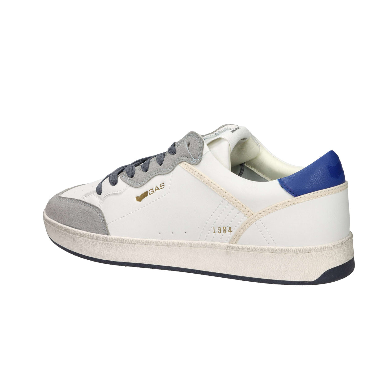 Gas Men Sneakers GAM618001 White/Light Blue