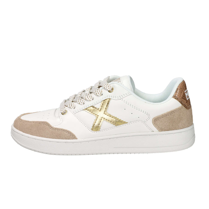 Munich Femme Baskets 8908109 Blanc/Beige
